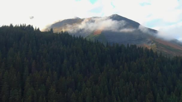 Chugach Dağları Seward Alaska Inanılmaz Sonbahar Manzarası — Stok video