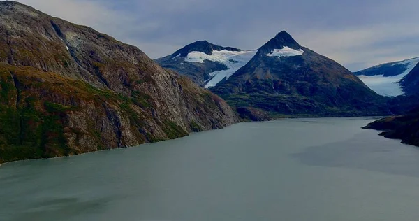 Vista Sul Ghiacciaio Alaska — Foto Stock