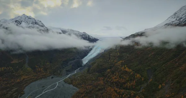 Опадаючі Види Аляску — стокове фото
