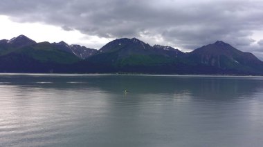 Alaska 'da yaz buzulları 