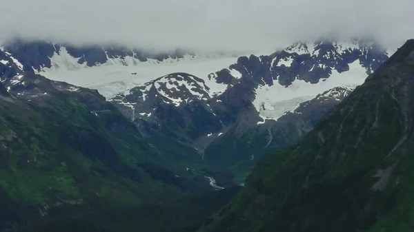 Letní Ledovce Aljašce — Stock fotografie