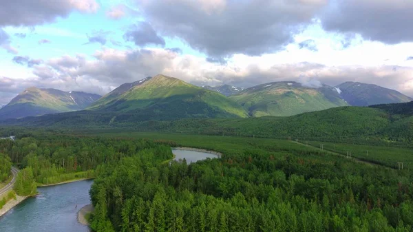 Sommar Alaskas Vildmark — Stockfoto