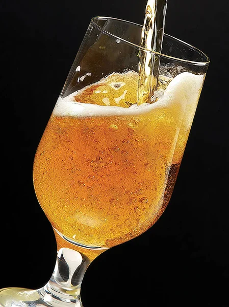 Ποτήρι Μπύρα Μπύρα Ποτό — Φωτογραφία Αρχείου
