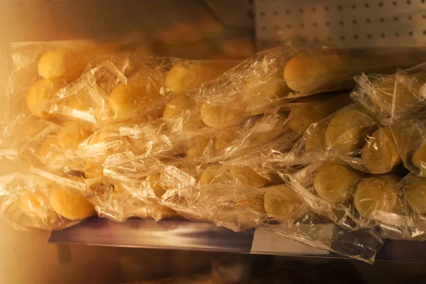 Baguette in the package — Stock Photo, Image