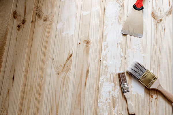 Spatula, Putty Paste,  Paint Brushes