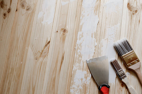 Spatula, Putty Paste,  Paint Brush