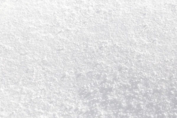 Textuur Van Witte Sneeuw Sprankelend Zon Achtergrond Van Verse Sneeuw — Stockfoto