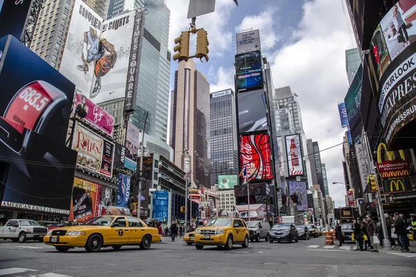 Traffico Times Square — Fotografia de Stock