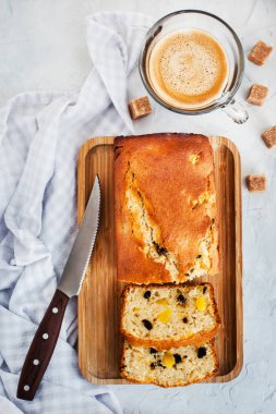 Taze ev yapımı lezzetli sabah zafer somun kek 