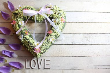 Beyaz tahtalarda bir kalp