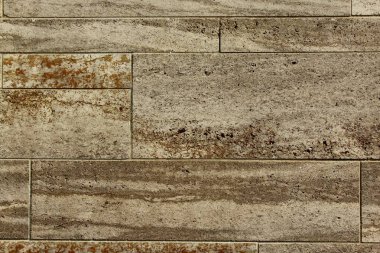 Kahverengi taş bir duvar