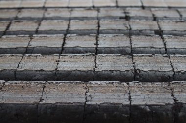 Siyah kömürlü bir arkaplan