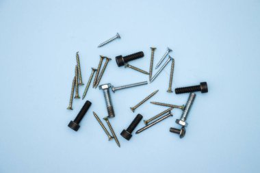 Mavi arka planda vida grubu-DIY