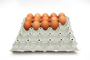taze yumurta karton kutu içinde 