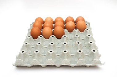 taze yumurta karton kutu içinde 