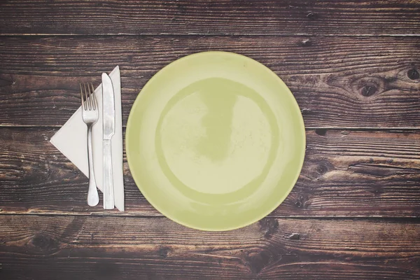 Configuração Mesa Para Uma Pessoa — Fotografia de Stock