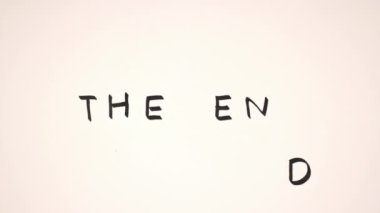 Bitiş İşareti'nin hareket animasyonu durdur