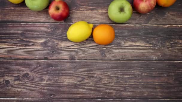 Fruits Tombant Stop Motion — Video