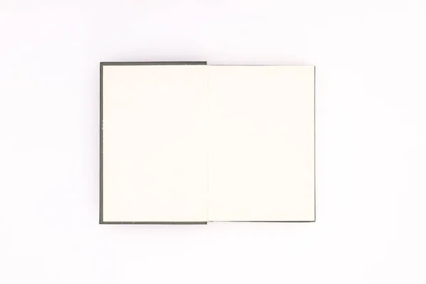 Libro Tapa Dura Sobre Tema Blanco —  Fotos de Stock