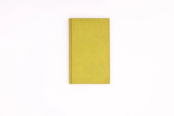 Livro Capa Dura Sobre Tema Branco — Fotografia de Stock