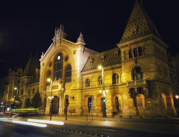 Die Große Markthalle Oder Zentrale Markthalle Ist Der Größte Und — Stockfoto