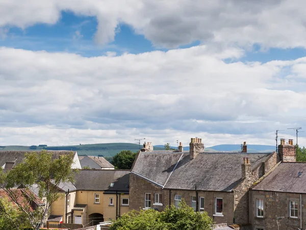 Coldstream, İskoçya, İngiltere 'den İskoç sınırlarına bakın
