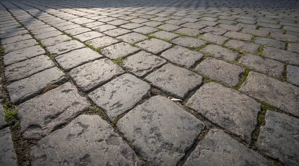 Cobble Piedra Pavimento Fondo —  Fotos de Stock