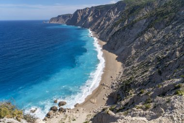 Kefalonia Yunanistan Ammos plajında