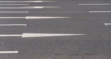 perspektif yakın yukarı Alman yol işaretler