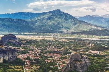 Köy Kastraki Büyük Meteora Monastry, Greec görülen