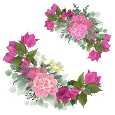 Köşe çiçek buggenvillea