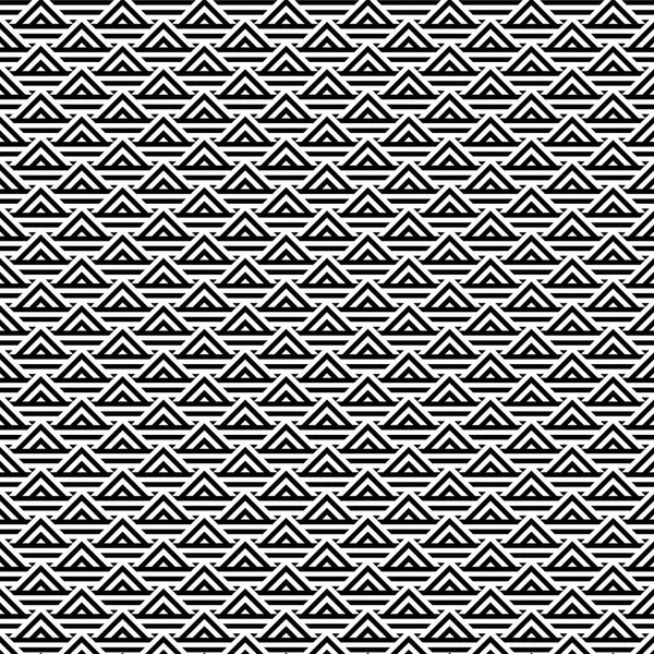 黒と白の三角形パターン背景を抽象化 ベクトル Eps10 — ストックベクタ