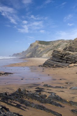 cordama beach, algarve, Portekiz batı kıyısında