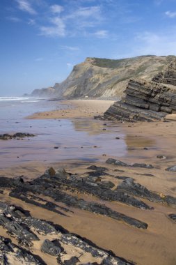 cordama beach, algarve, Portekiz batı kıyısında