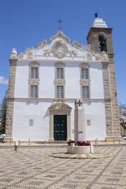 Nossa Senhora kilisesi rosario, Olhao, Algarve, Portekiz