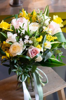 buket çiçek çiçek dükkanında