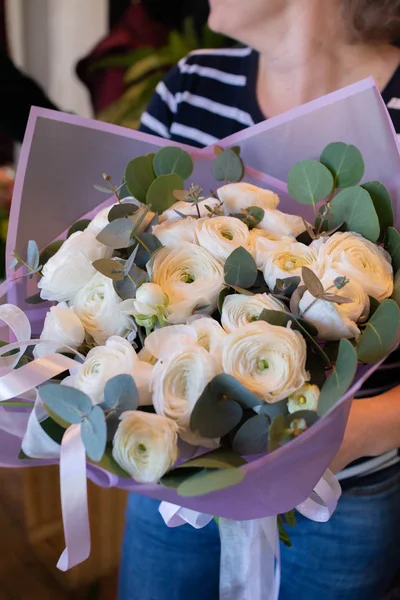 Ramo Flores Floristería Salón Bodas — Foto de Stock