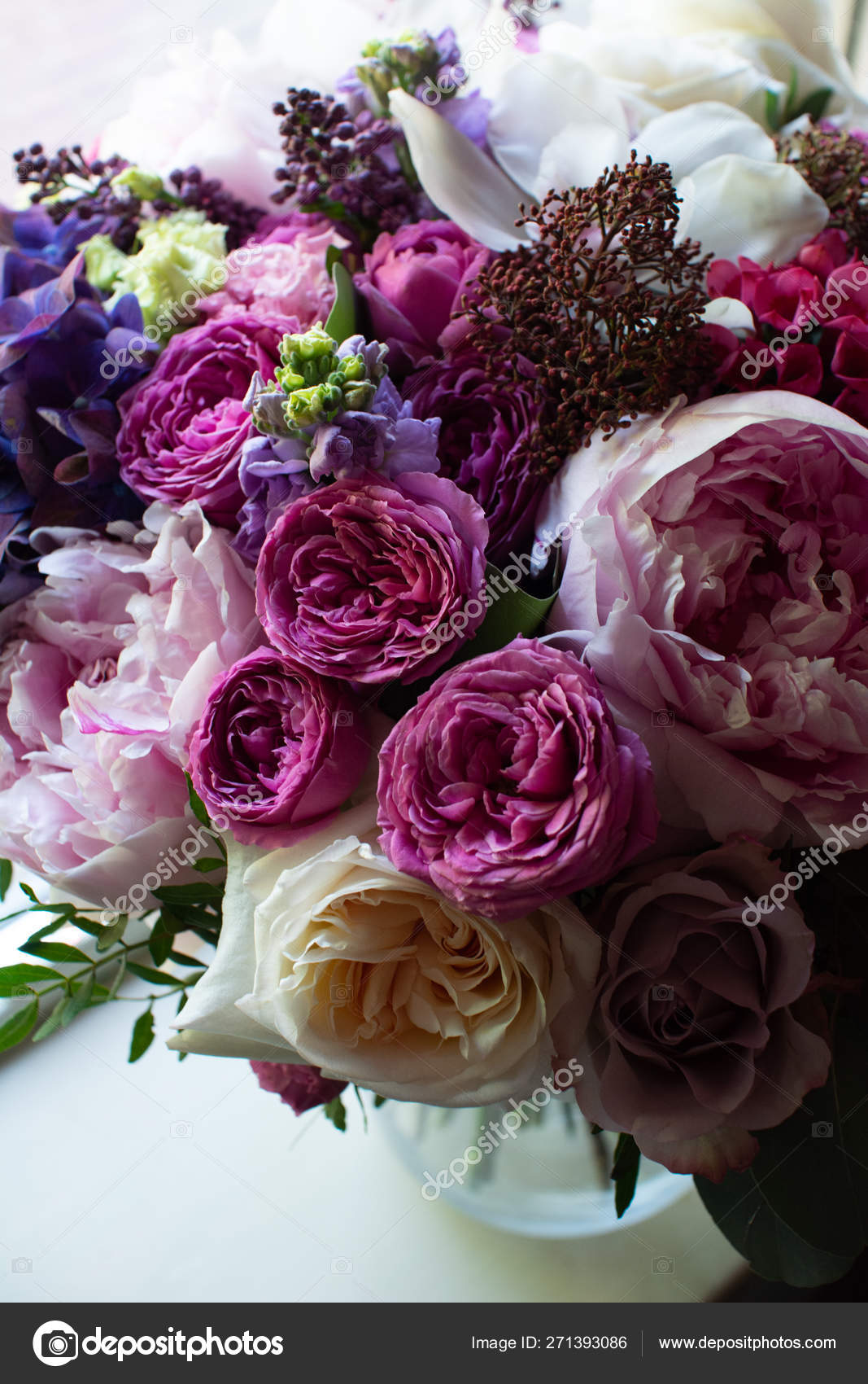 rose bouquet bridal