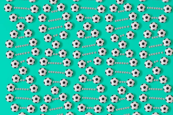 mavi arka plan üzerinde futbol dna