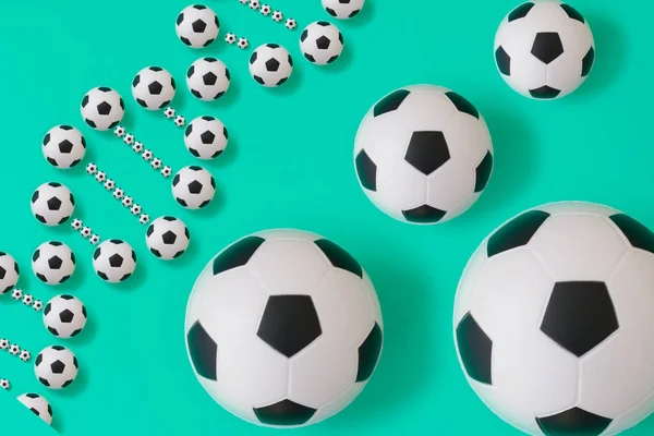 mavi arka plan üzerinde futbol dna