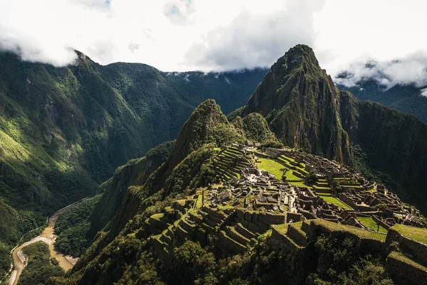 Machu Picchu Historical Sanctuary Peru One New Seven Wonders World — Stock Photo, Image