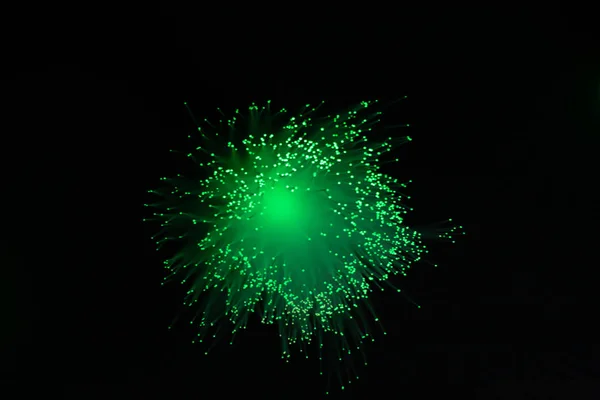 Green fiber optical — Stock Photo, Image