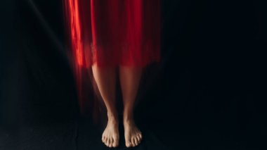 uzun pozlama, kendi portresi