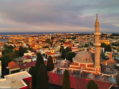 Rodos adasının görünümü, Yunanistan