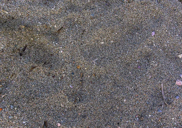 Закрытие Песка Пляже — стоковое фото
