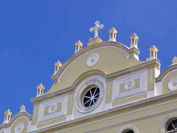 Christelijk Orthodoxe Kerk Van Maagd Maria Het Eiland Tinos Griekenland — Stockfoto