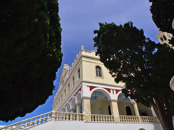 티노스 그리스에서 마리아의 기독교 정교회 사이의 — 스톡 사진