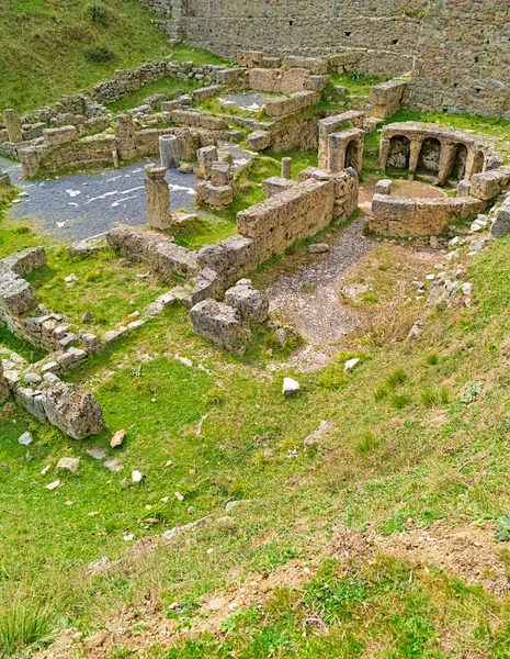 Site Antique Gortys Dans Grèce Péloponnèse Près Rivière Lousios — Photo