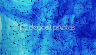 Su Içinde mürekkep güzel mavi doku