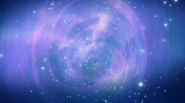 Galaktik spiral 4k hareket arka plan döngüsü